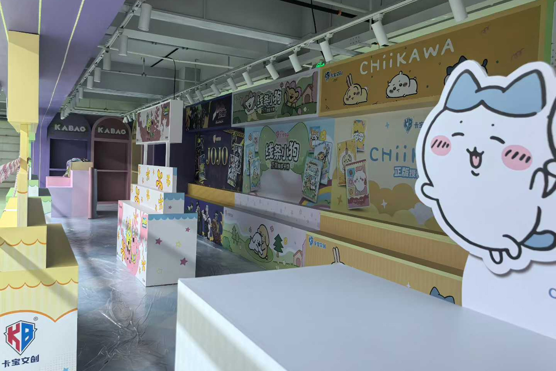 宏腾玩具主题展厅落地｜紫粉梦幻美学×潮玩顶流IP集结